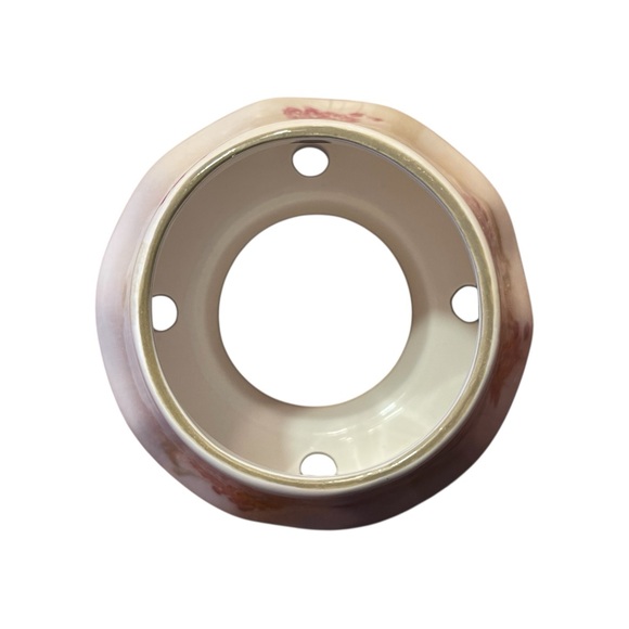 Home Interiors Lavender Fields & Butterflies Candle Shade Topper - Picture 4 of 7